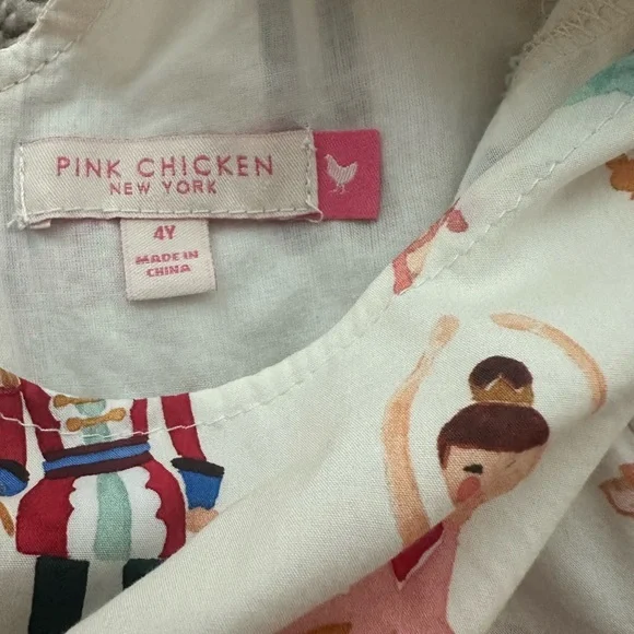 Pink Chicken Festive Nutcracker Dress - Picture 5 of 5